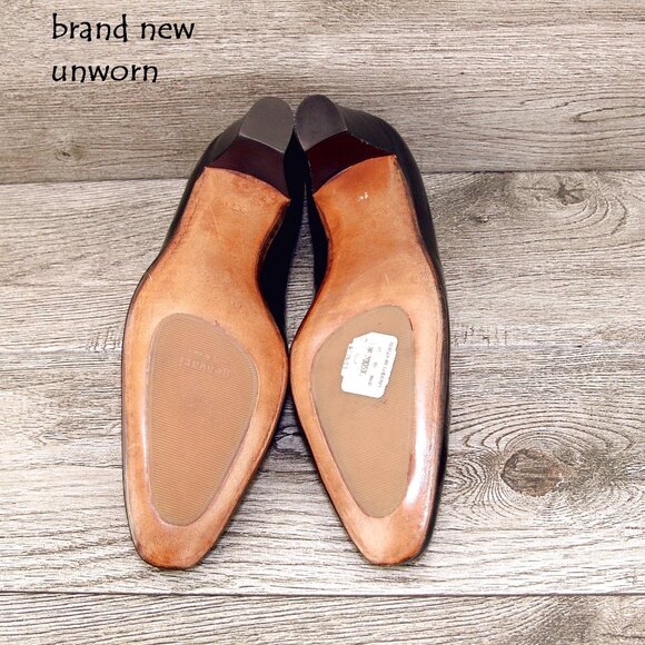 * NEW * $575 Bergdorf Goodman GRAVATI Women's 9.5 M Pumps 3903 * add $15 Trees - Picture 4 of 15